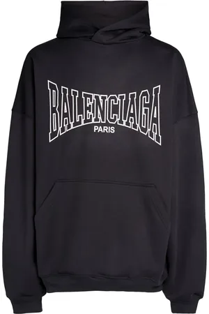 Balenciaga Sweat En Coton Imprimé À Capuche Icon