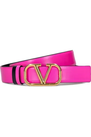 VALENTINO GARAVANI Ceinture Réversible En Cuir V Logo 3 Cm