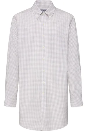 Hed Mayner Chemise En Coton À Rayures