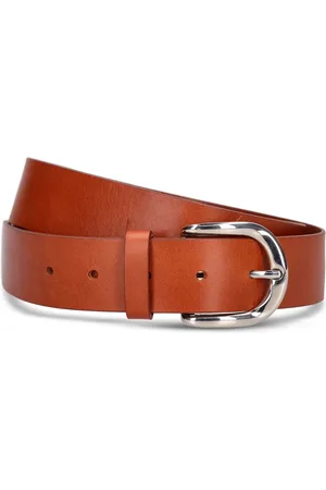 Isabel Marant Ceinture En Cuir Zaph 3,5 Cm