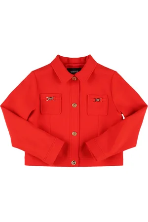 VERSACE Veste En Cady Stretch