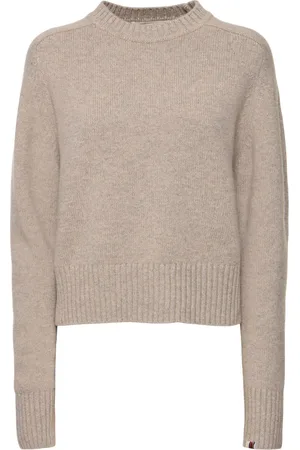 EXTREME CASHMERE Pull-over Court À Col Rond Please