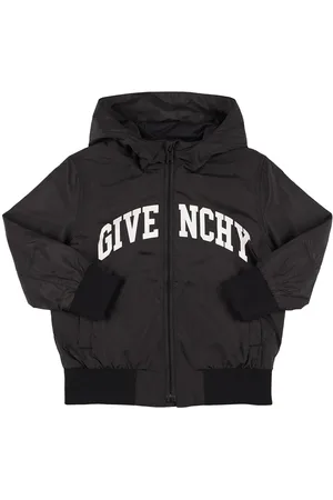 Givenchy Coupe-vent En Nylon À Logo À Capuche