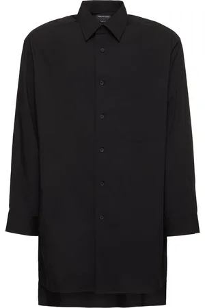 Y-3 Chemise En Coton Mélangé À Logo Gfx