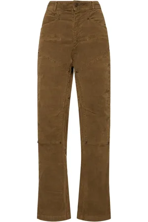 Isabel Marant Pantalon Droit En Velours Emmy