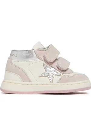 Golden Goose Chaussures Nouveau-nés En Cuir June Basket