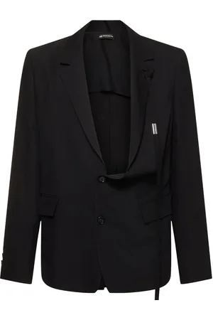 ANN DEMEULEMEESTER Blazer Asymétrique Déconstruit Galm