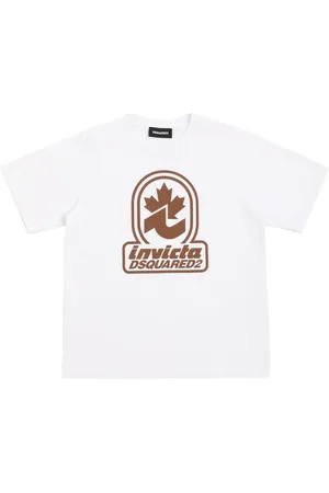 Dsquared2 T-shirt En Jersey De Coton À Manches Courtes