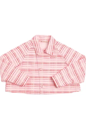 Marni Veste En Gabardine De Coton Imprimé
