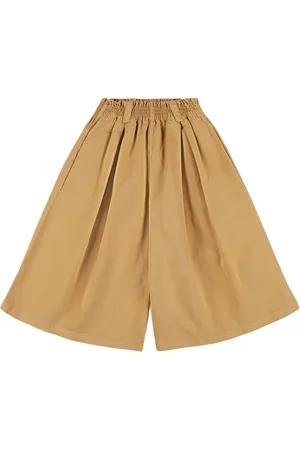 Kenzo Pantalon Ample En Sergé De Coton Mélangé