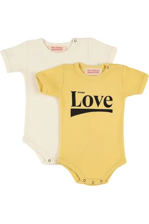 The Animals Observatory Lot De 2 Bodys En Jersey De Coton