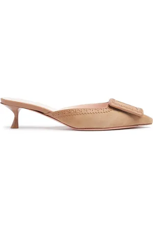 Roger Vivier Mules En Daim Viv In The City 45 Mm