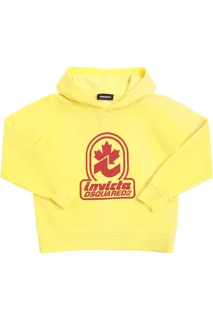 Dsquared2 Sweat-shirt En Coton Imprimé À Capuche