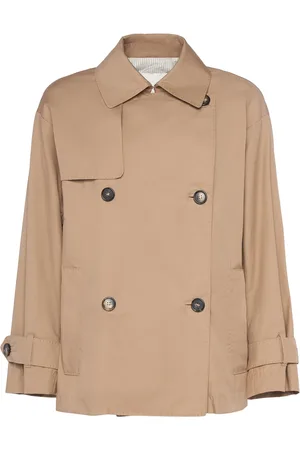 Max Mara Trench-coat En Sergé Zeno