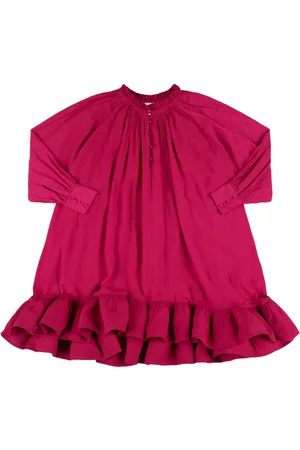 Lanvin Robe Manches Longues À Volants