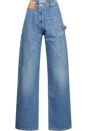 J.W.Anderson Jean Boyfriend Taille Mi-haute Twisted