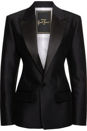 Dsquared2 Blazer En Soie Et Laine Dan