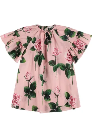 Dolce & Gabbana Robe En Coton Imprimé