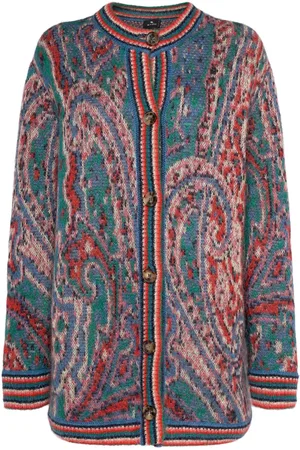 Etro Cardigan En Mohair Mélangé