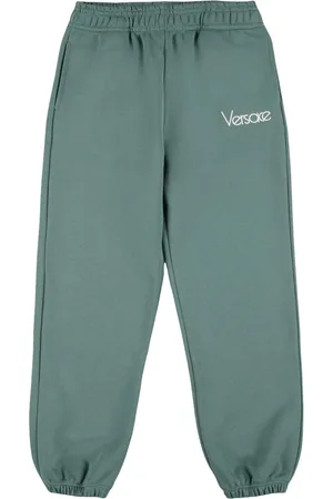 VERSACE Pantalon En Coton À Logo