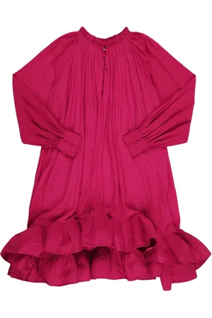 Lanvin Robe Manches Longues À Volants