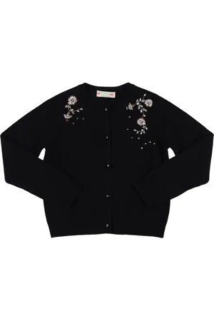 BONPOINT Cardigan En Maille De Cachemire Brodé