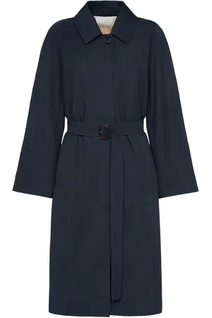 Max Mara Trench-coat En Sergé Orleans