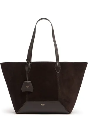 Jimmy Choo Sac Cabas Moyen En Daim Diamond