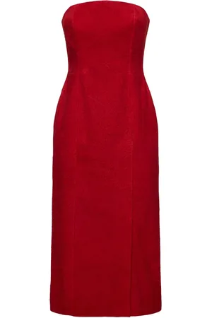 Alexander McQueen Robe Bustier En Daim