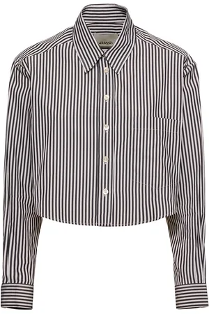Isabel Marant Chemise En Popeline De Coton À Rayures Fleora
