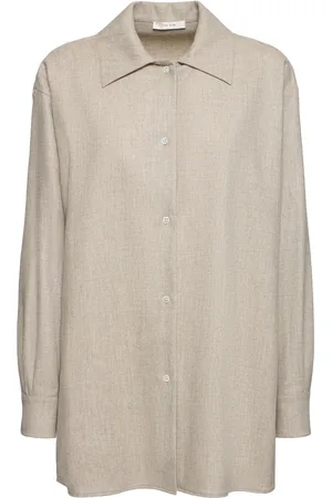 The Row Chemise En Laine Mélangée Komako
