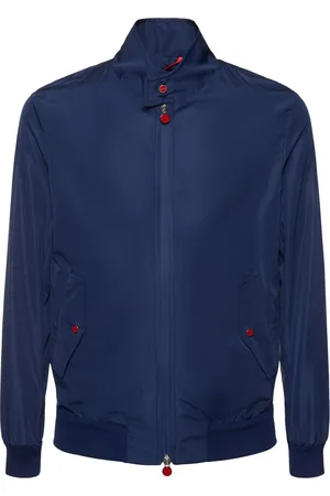 Kiton Veste Bomber Zippée En Nylon