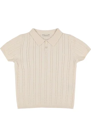 BONPOINT Polo En Maille De Cachemire Et Coton