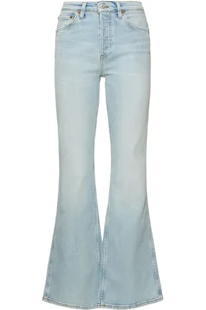 RE/DONE Jean Droit En Denim The Riding