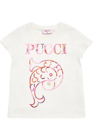 Puccini T-shirt En Jersey De Coton Imprimé