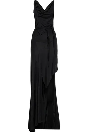 Dsquared2 Robe Longue En Jersey De Viscose