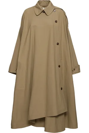 The Row Trench-coat Long En Gabardine Aralia