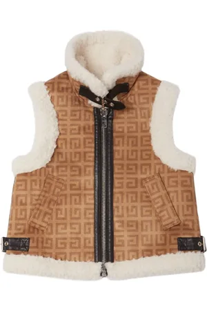Givenchy Gilet En Faux Shearling