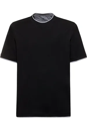 Brunello Cucinelli T-shirt En Jersey De Coton