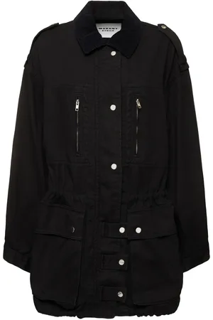 Marant Etoile Veste Oversize En Gabardine De Coton Joanna