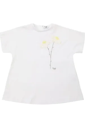 Il gufo Robe En Jersey De Coton Stretch