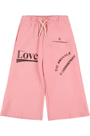 The Animals Observatory Pantalon En Coton Imprimé