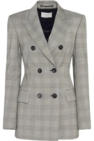 Sportmax Blazer En Laine Mélangée À Double Boutonnage Astro
