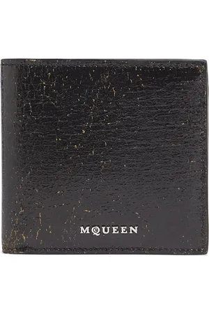 Alexander McQueen Portefeuille En Cuir Usé