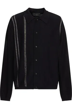 COMMAS Cardigan En Maille À Rayures Avec Col
