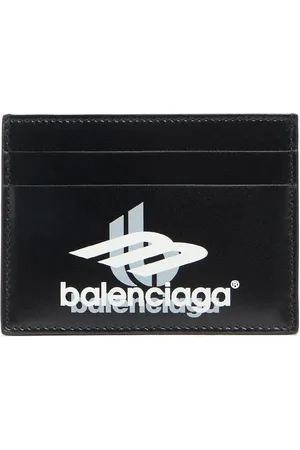 Balenciaga Porte-cartes Carré En Cuir