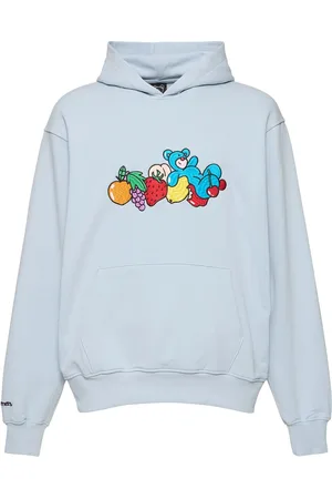 INBETWEENERS Sweat-shirt Unisexe Brodé À Capuche Fruit & Bear