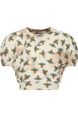 Vivienne Westwood T-shirt Court En Jersey De Coton