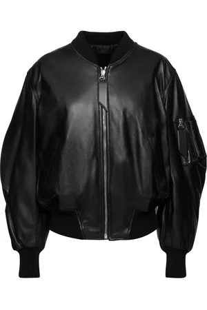 The Attico Veste Bomber En Cuir Anja