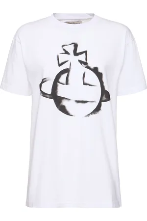 Vivienne Westwood T-shirt En Jersey Stencil Orb